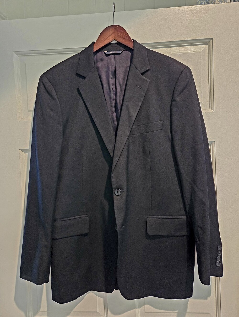 Brooks Brothers Black Single-Breasted Suit Jacket